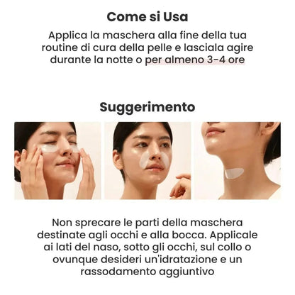 Maschera anti-age al Bio Collagene