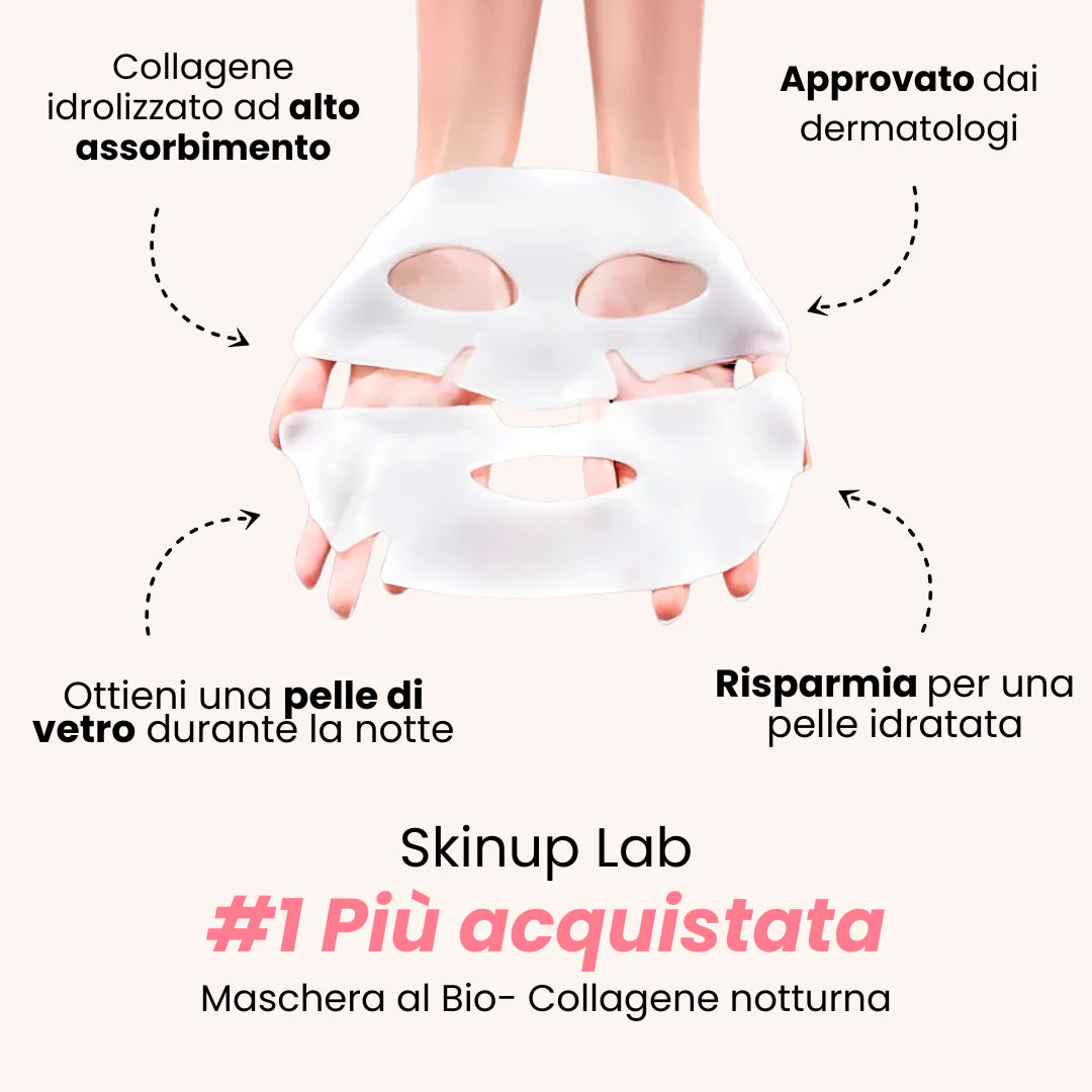 Maschera anti-age al Bio Collagene
